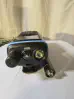 Thumbnail of radioddity gm 30 top view showing sma m connector without antenna blue and black textured body single control knob